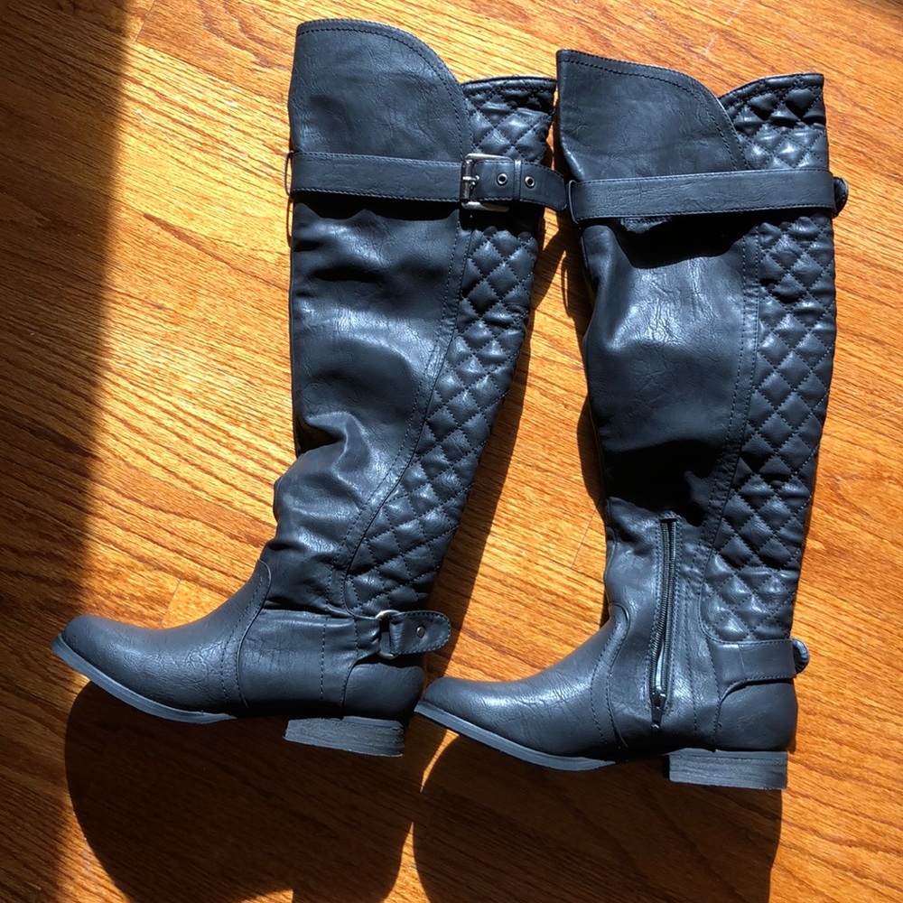 Over the knee boot